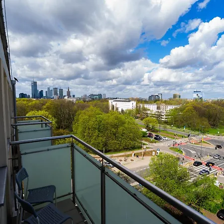 Found Space Metro Pole Mokotowskie 5 Min From Centrum Appartamento Varsavia